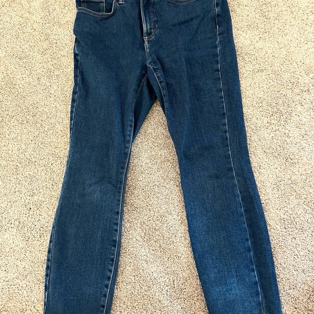 LC Lauren Conrad Dark Blue Skinny Jeans